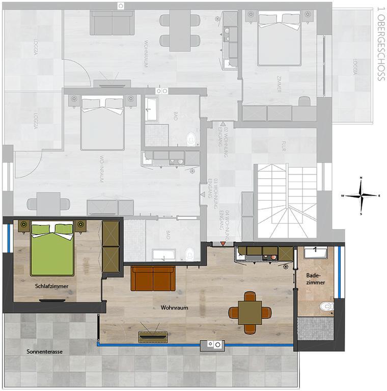 Alpenchalet Apartments Парчинес Экстерьер фото
